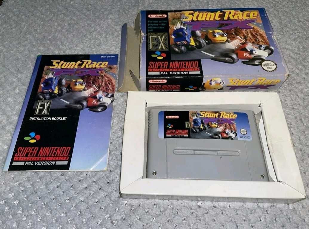 Stunt Race FX para Snes Pal