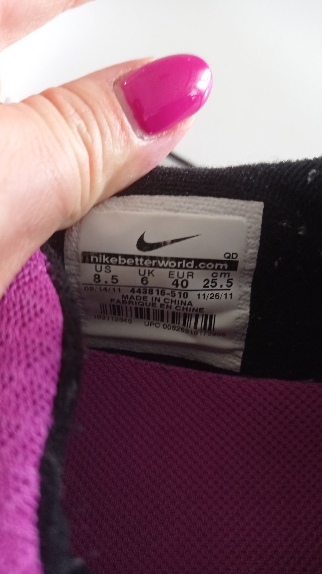 Oryginalne buty sportowe f. Nike Dres Run 2 r. 40