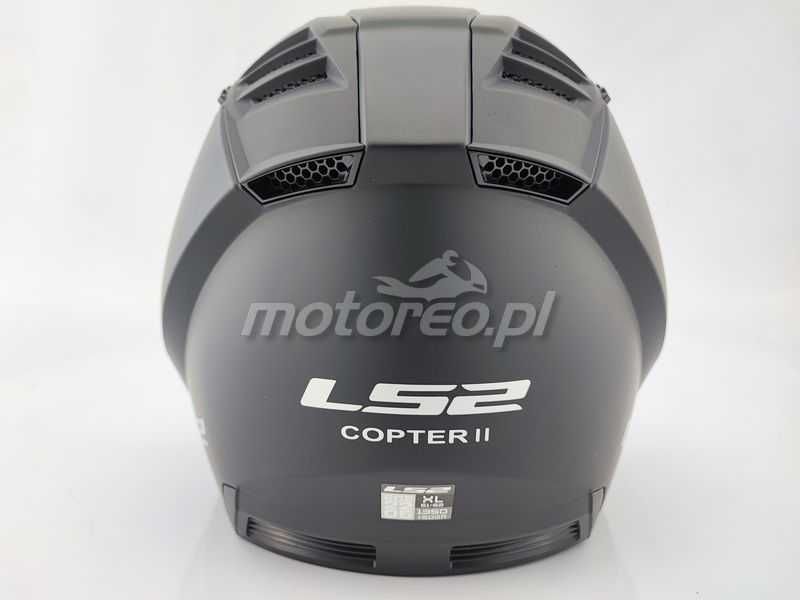WYPRZEDAŻ Kask Otwarty Blenda LS2 OF600 COPTER 2 Czarny Mat