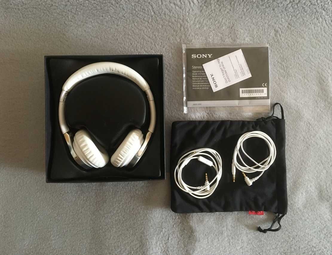 Limited! Słuchawki Sony x The Script MDR-10RC audiofilskie premium