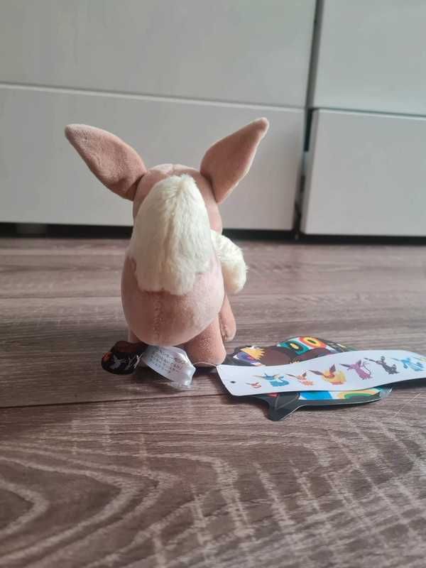 Eevee maskotka pluszak zabawka 15cm pokemon pokemon go