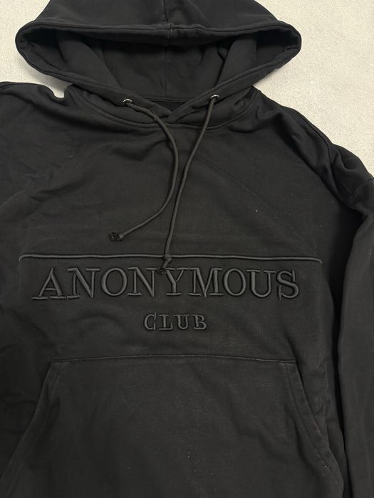 Худи Anonymous Club HBA rick owens balenciaga maison margiela