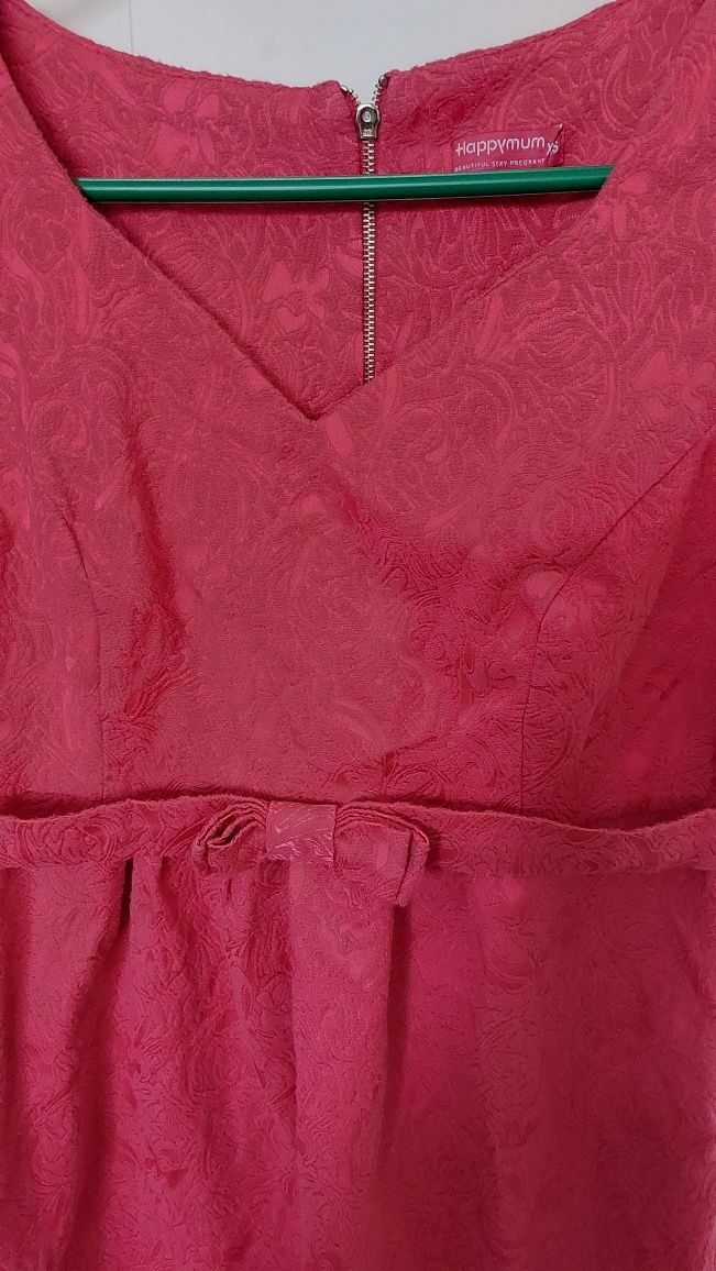Elegancka sukienka ciążowa święta okazje