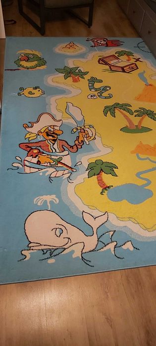 Dywan do pokoju dziecka PIRAT - WYSPA piracka 200x300cm