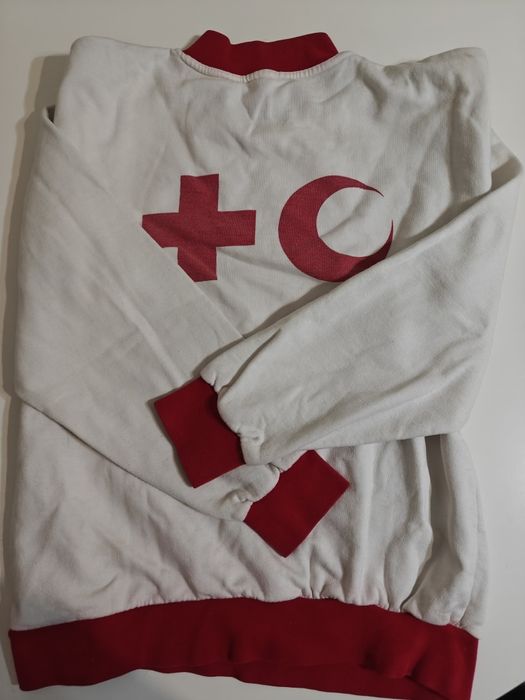 Sweat Cruz Vermelha/Crescente Vermelho (antiga/coleção)