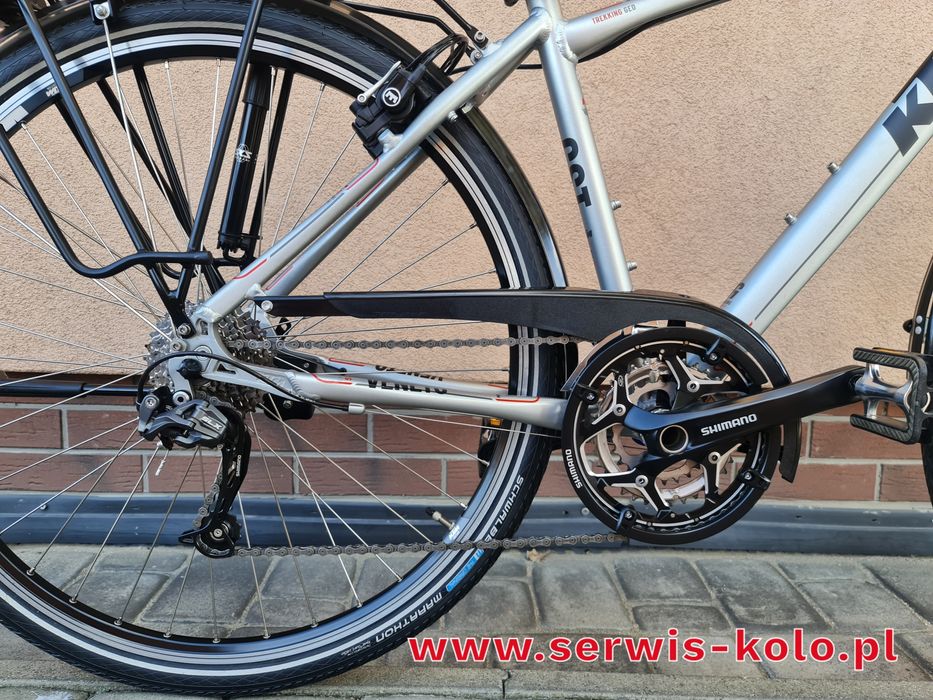 Rower męski trekkingowy KTM VENTO koła 28 SHIMANO SLX okazja aluminium