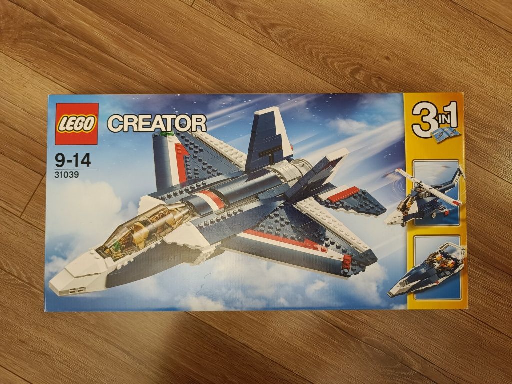 LEGO 31039 Creator 3w1 - Niebieski odrzutowiec EOL