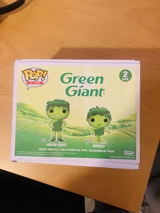 POP Funko Green Giant & Sprout - 2 Pack, 42 & 43