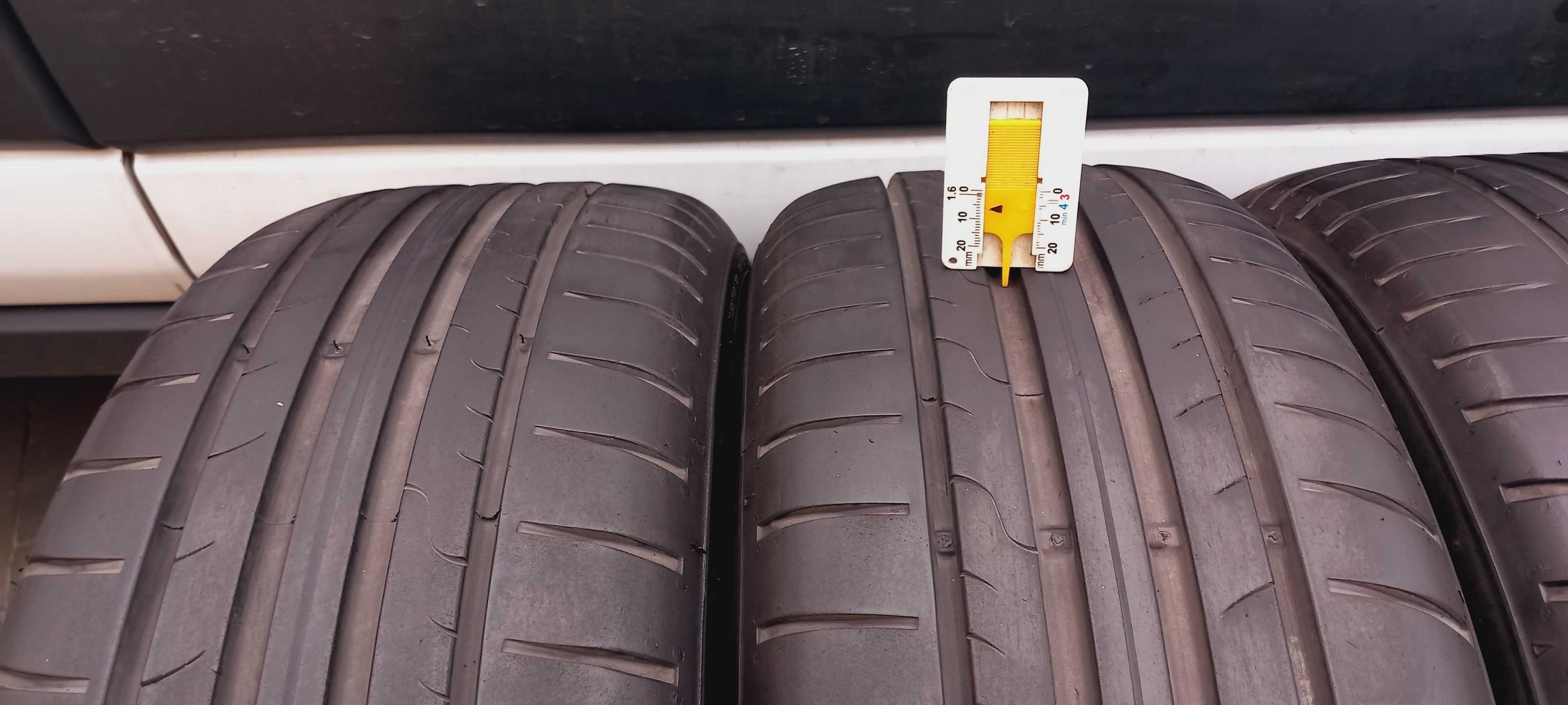 Opony letnie Premium 4x DUNLOP 205/55R16 91H, 2022r. stan bdb