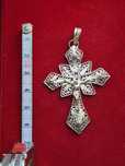 Crucifixo  em prata filigrana