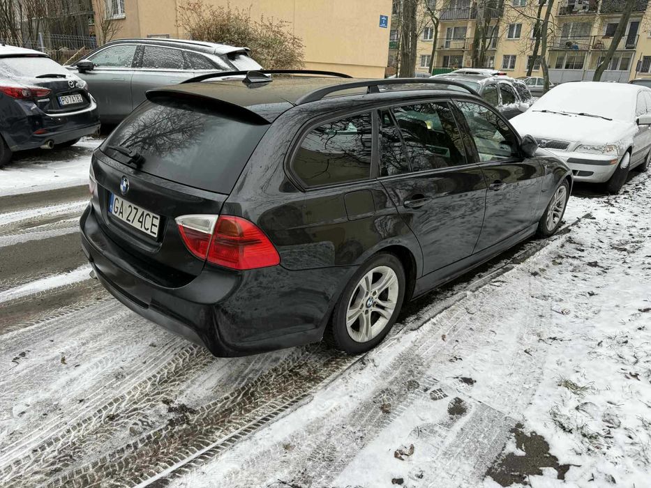 BMW E91 320D M47 163km, pełny m pakiet, automat