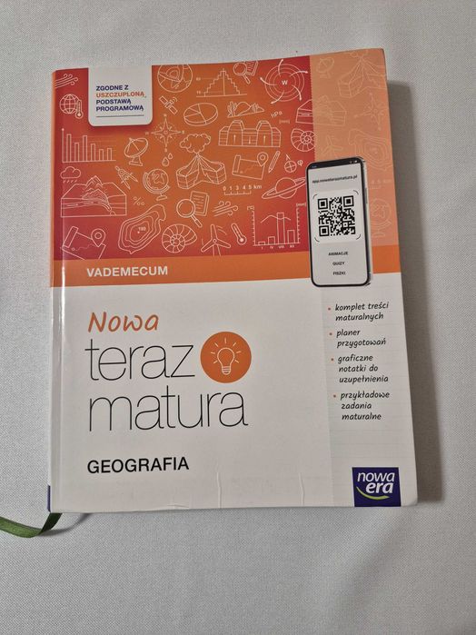 NOWA Teraz matura 2025. Geografia. Vademecum zakres rozszerzony