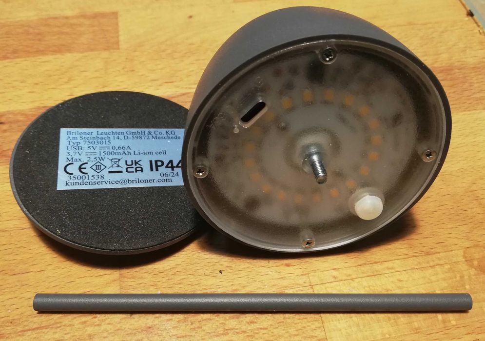 Lampka bezprzewodowa akumulatorowa Briloner Mini