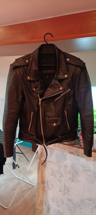 Kurtka skórzana motocyklowa