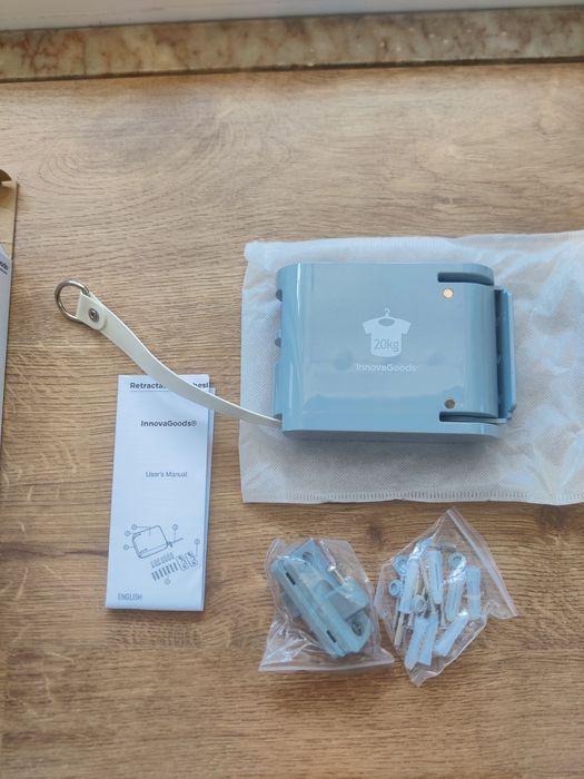 Estendal retrátil (4 metros - 20kg) InnovaGoods