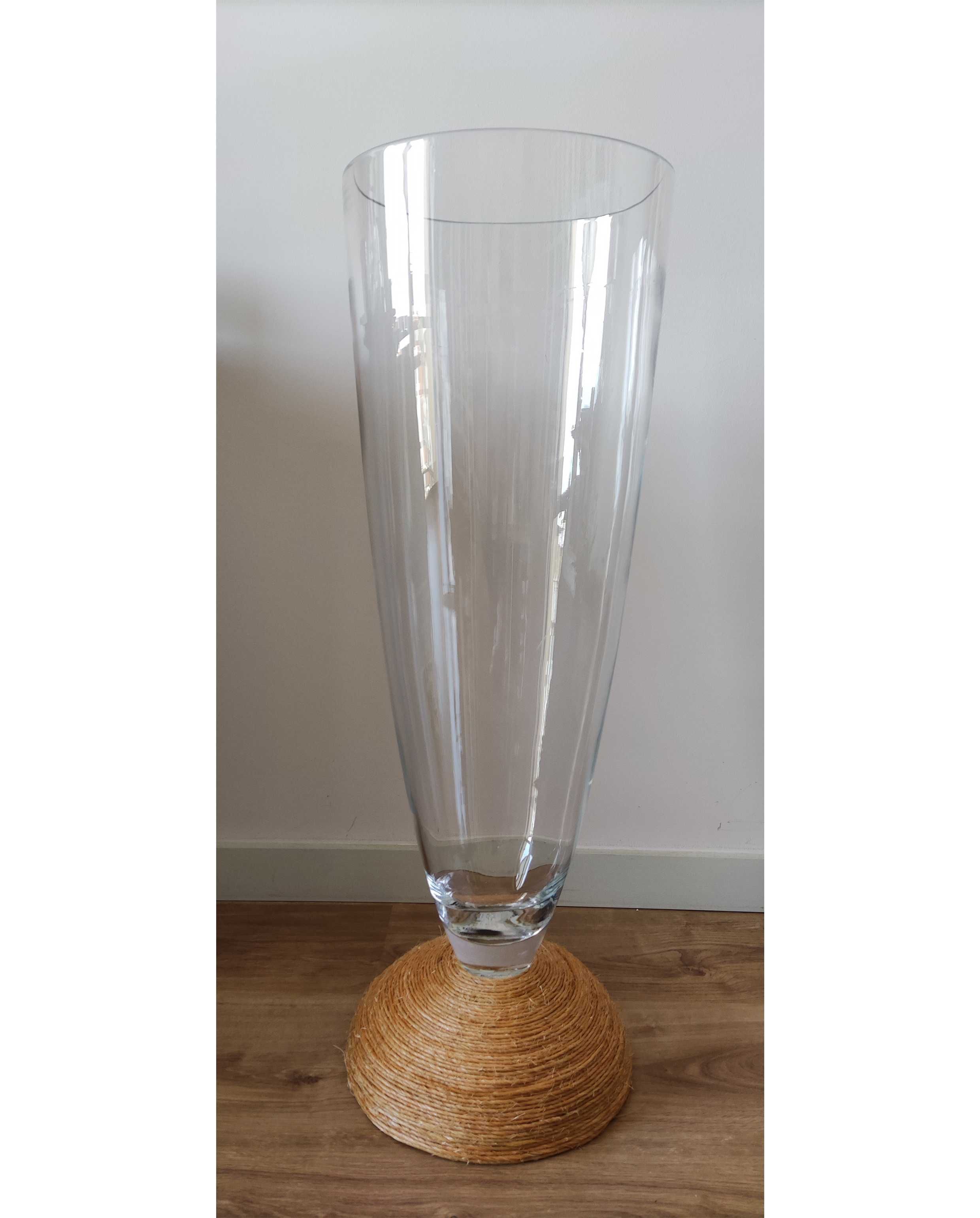 Vaso grande em vidro