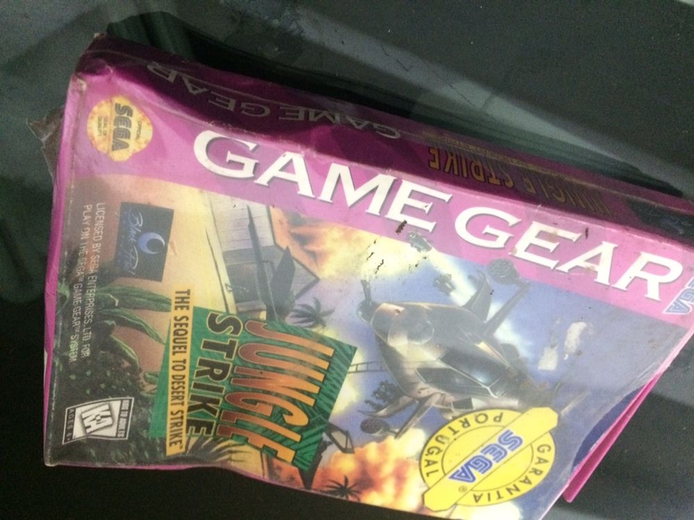 Jungle Strike Sega Game Gear