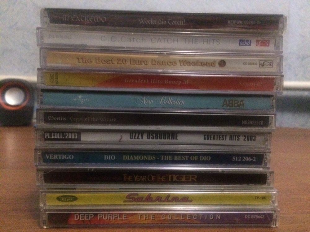 Продам Cd audio диски с музыкой.