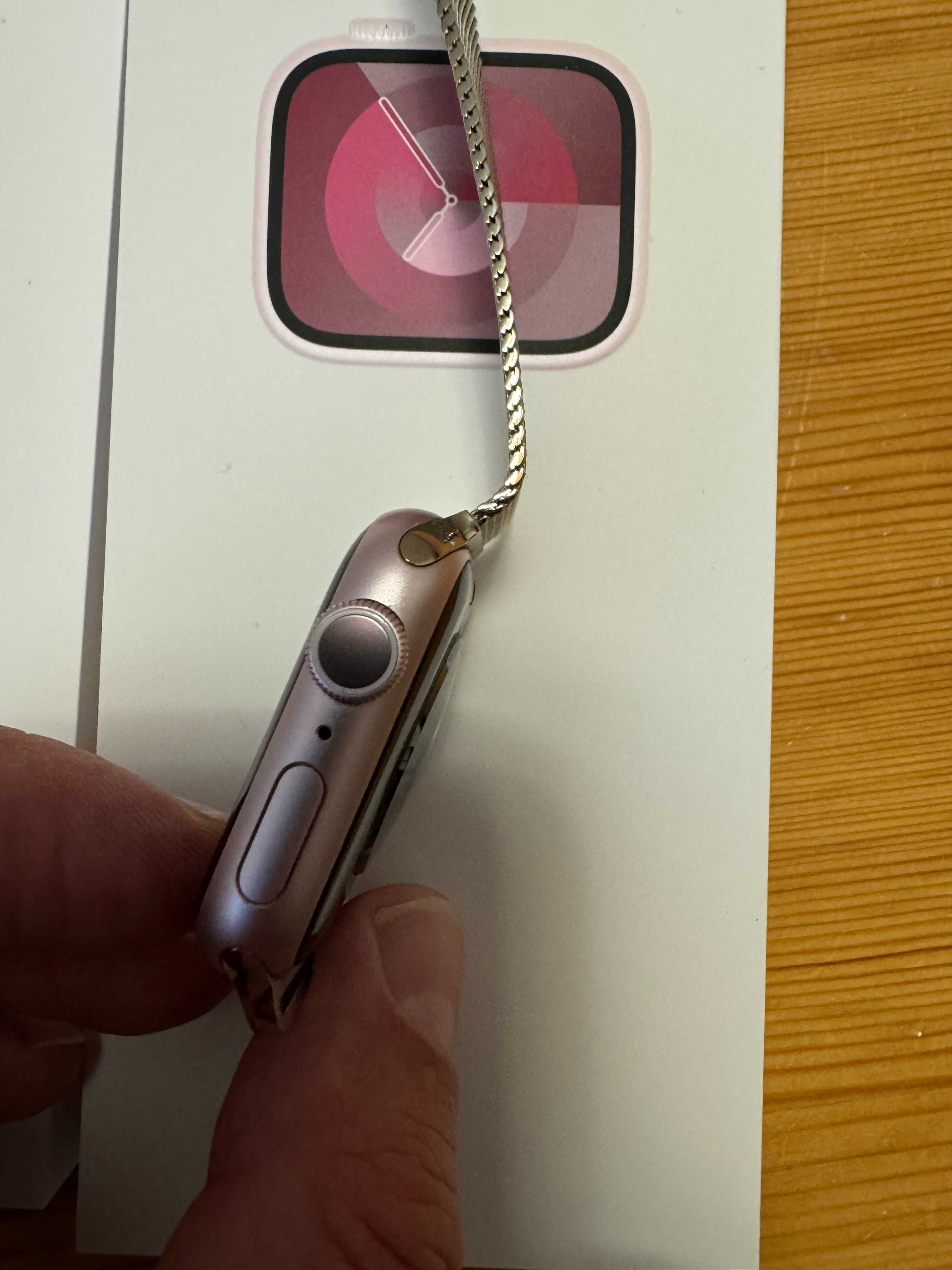 Apple Watch 9 41mm GPS Polska dystrybucja metalowa bransoletka