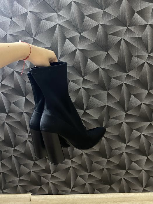 Ботильйони чулки чорні ботінки сапожки