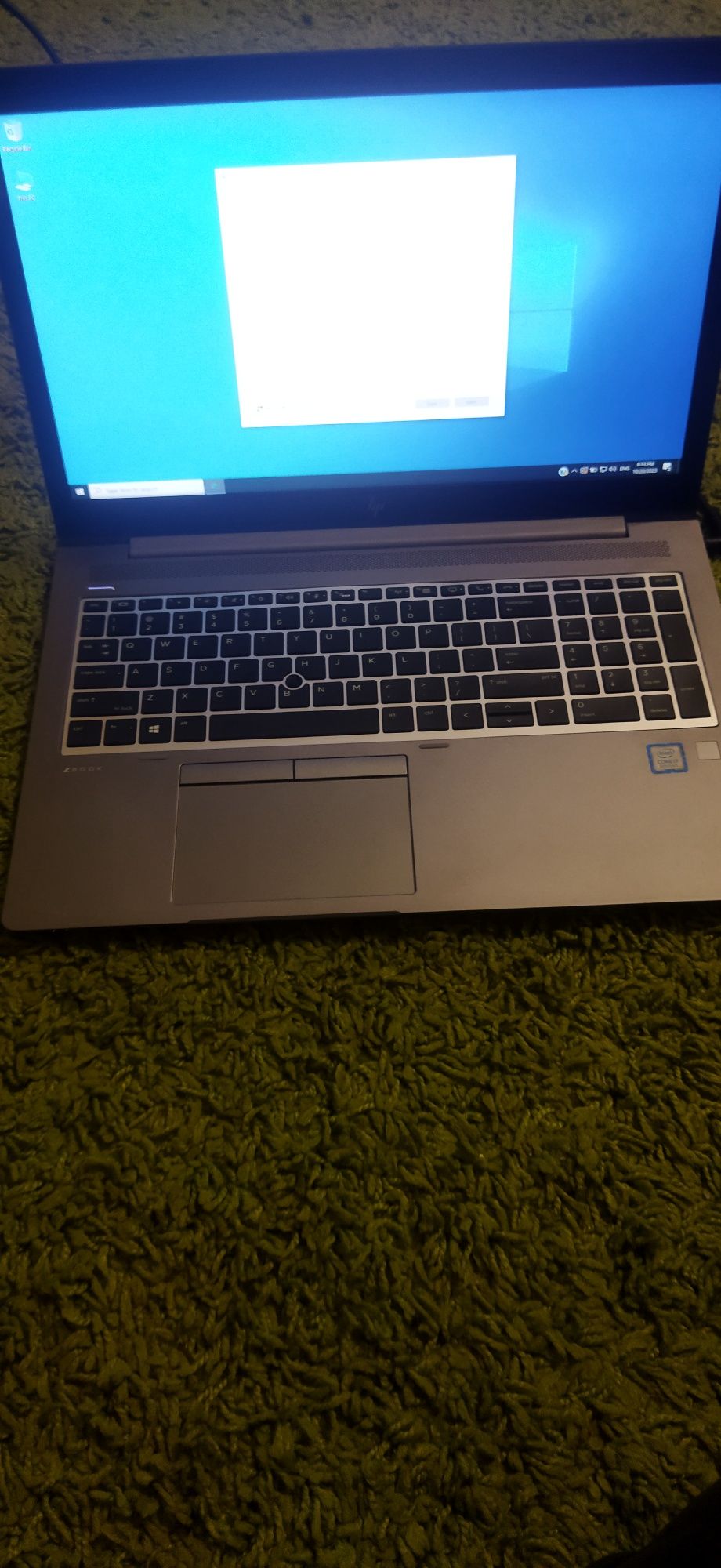 Ноутбук hp zbook 15u g5 i7 8gen 32Gb SSD 256 GB Windows 11