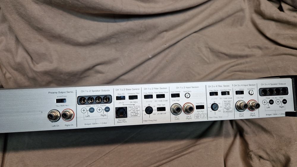 JL AUDIO SLASH 450/4 mocne 4 kanały Hi-End