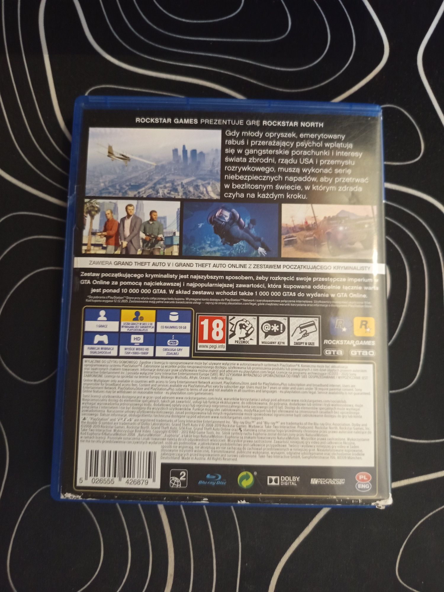 GTA 5 gra na ps4