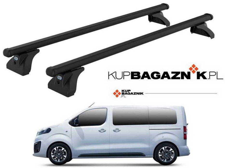 Bagażnik dachowy Opel ZAFIRA LIFE 2019 do 2025 Van belki reling Montaż