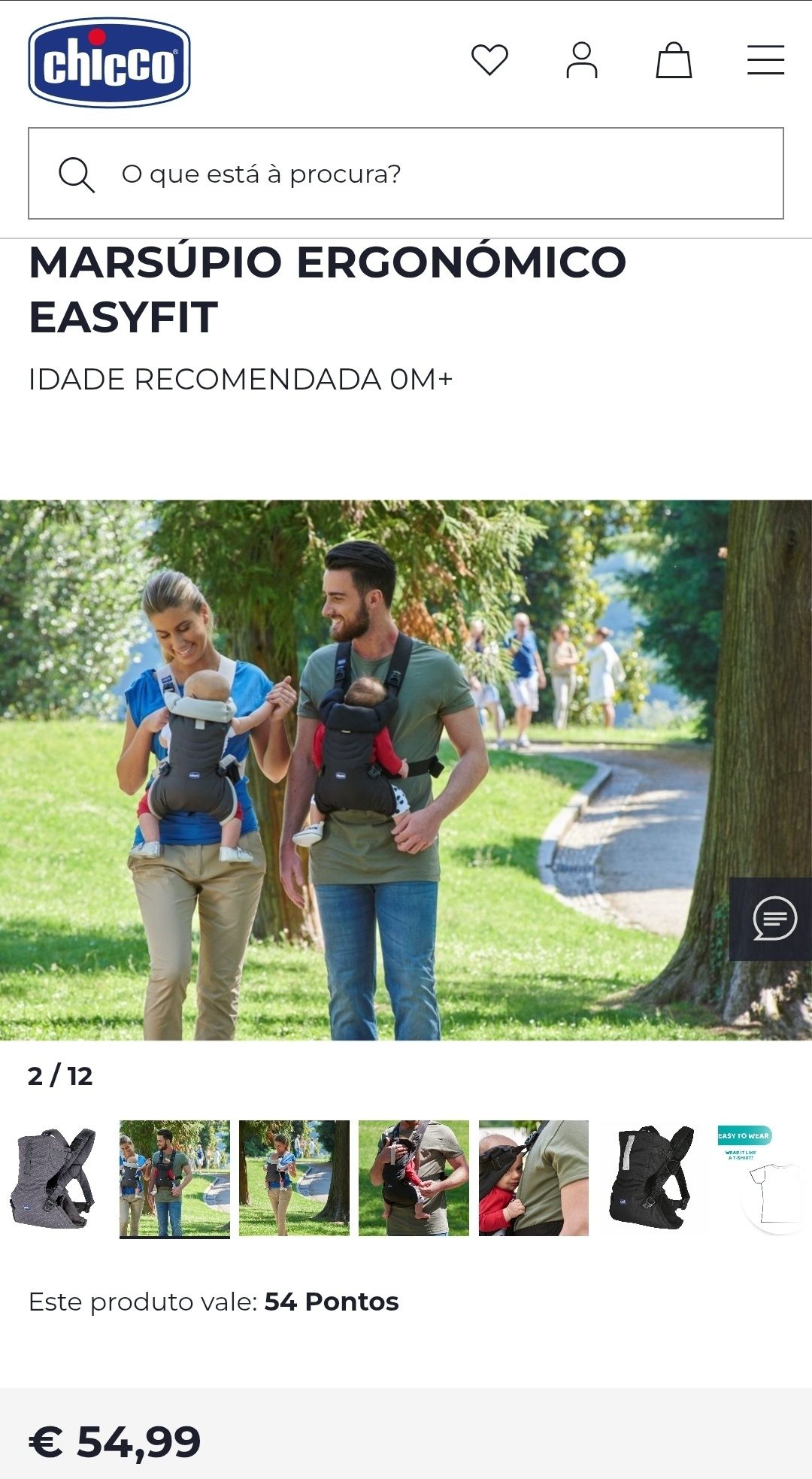 Marsúpio Easy Fit Chicco