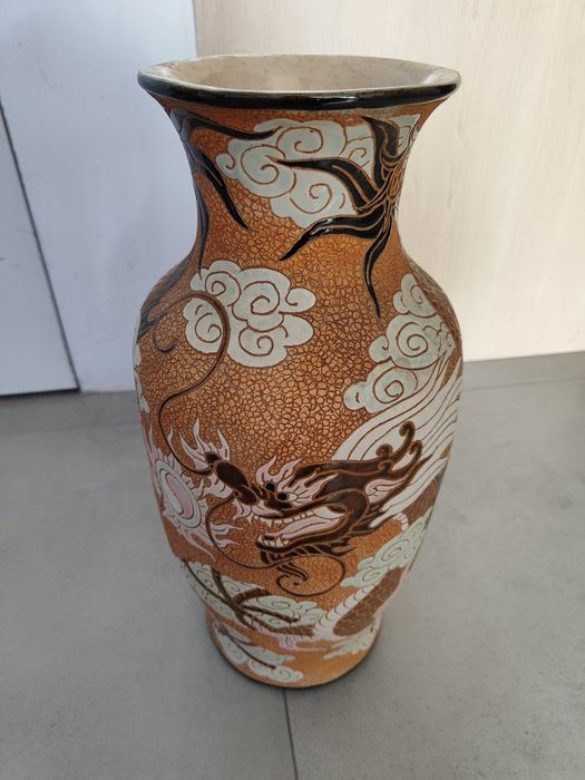 Wietnamski wazon ceramiczny - oryginał