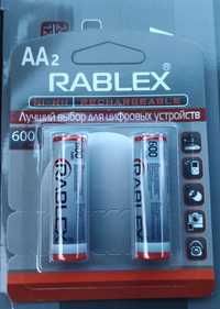 Акумулятор Rablex AA 2шт 600mAh