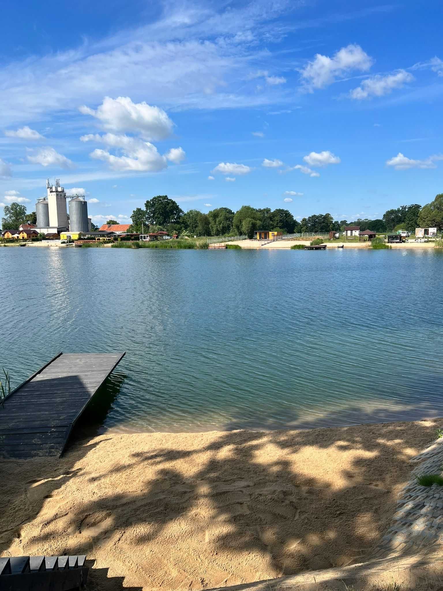 Domek z kominkiem nad jeziorem-Spalona "CICHA PRZYSTAŃ"