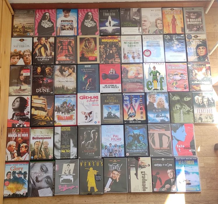 DVD's e Blu-ray's Vários títulos