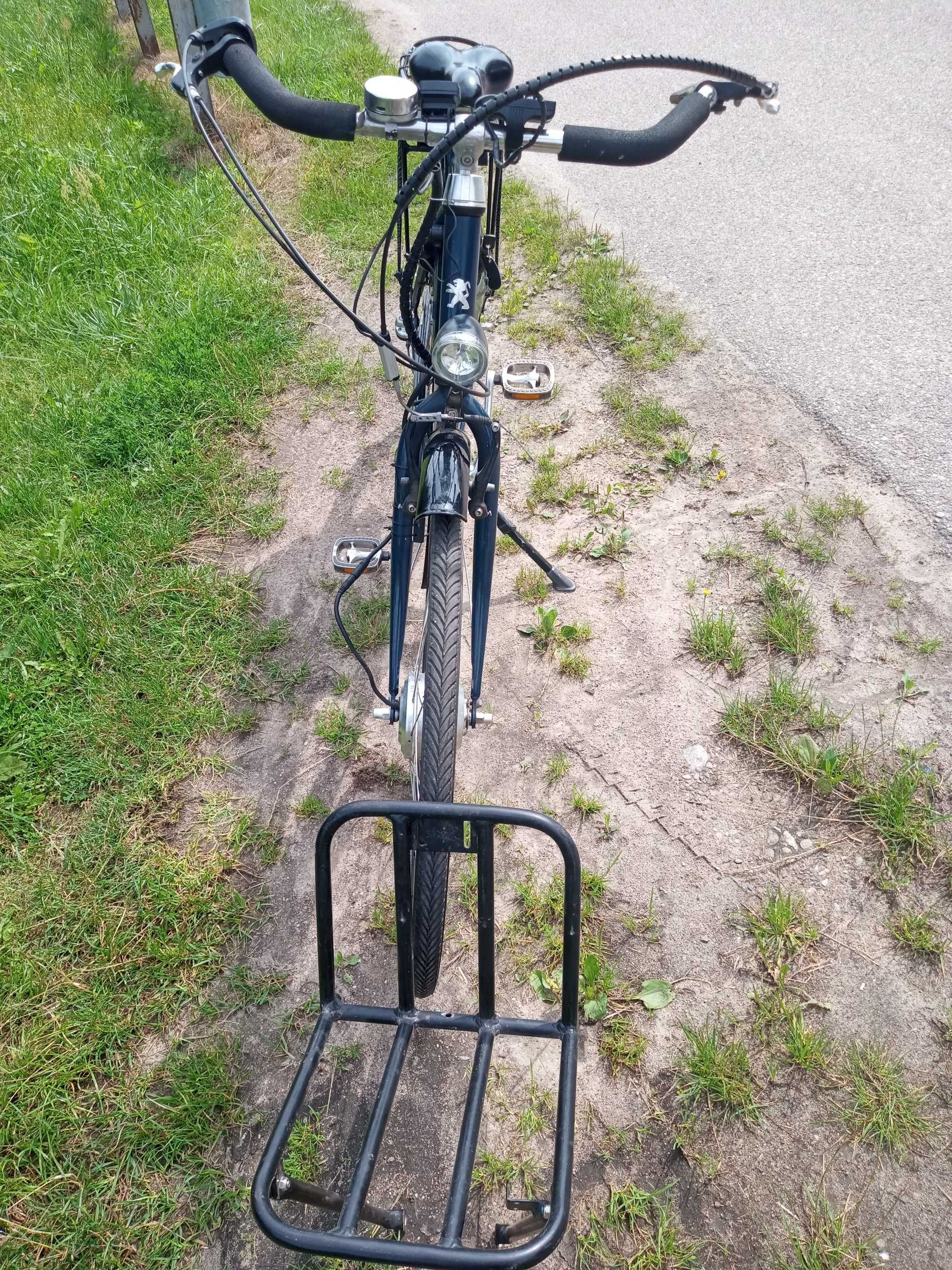 Rower elektryczny męski retro Peugeot