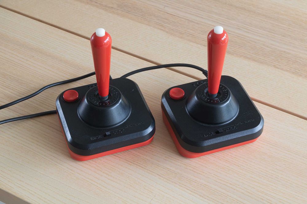 Joystick WICO Command Control BAT Atari Commodore Amiga 8bit 16bit USA