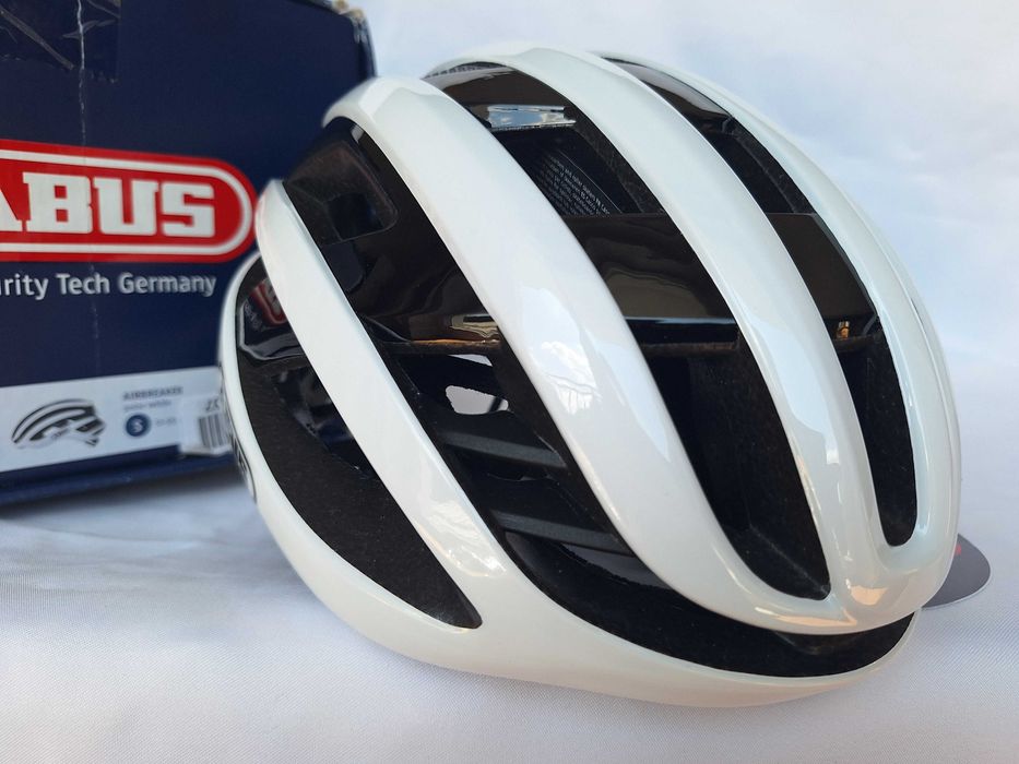 Kask rowerowy szosowy Abus AirBreaker Polar White S 51-55cm