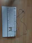 Klawiatura krux frost silver-white RGB