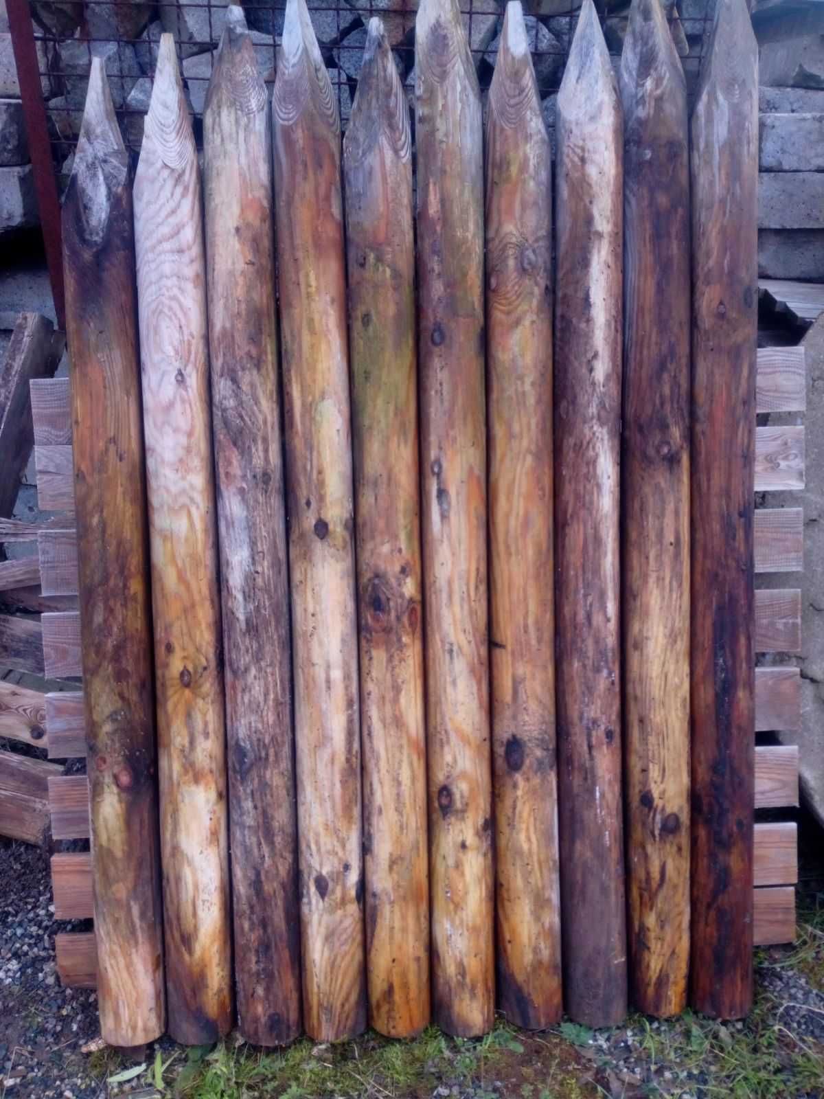 Palisady drewniane 10x150