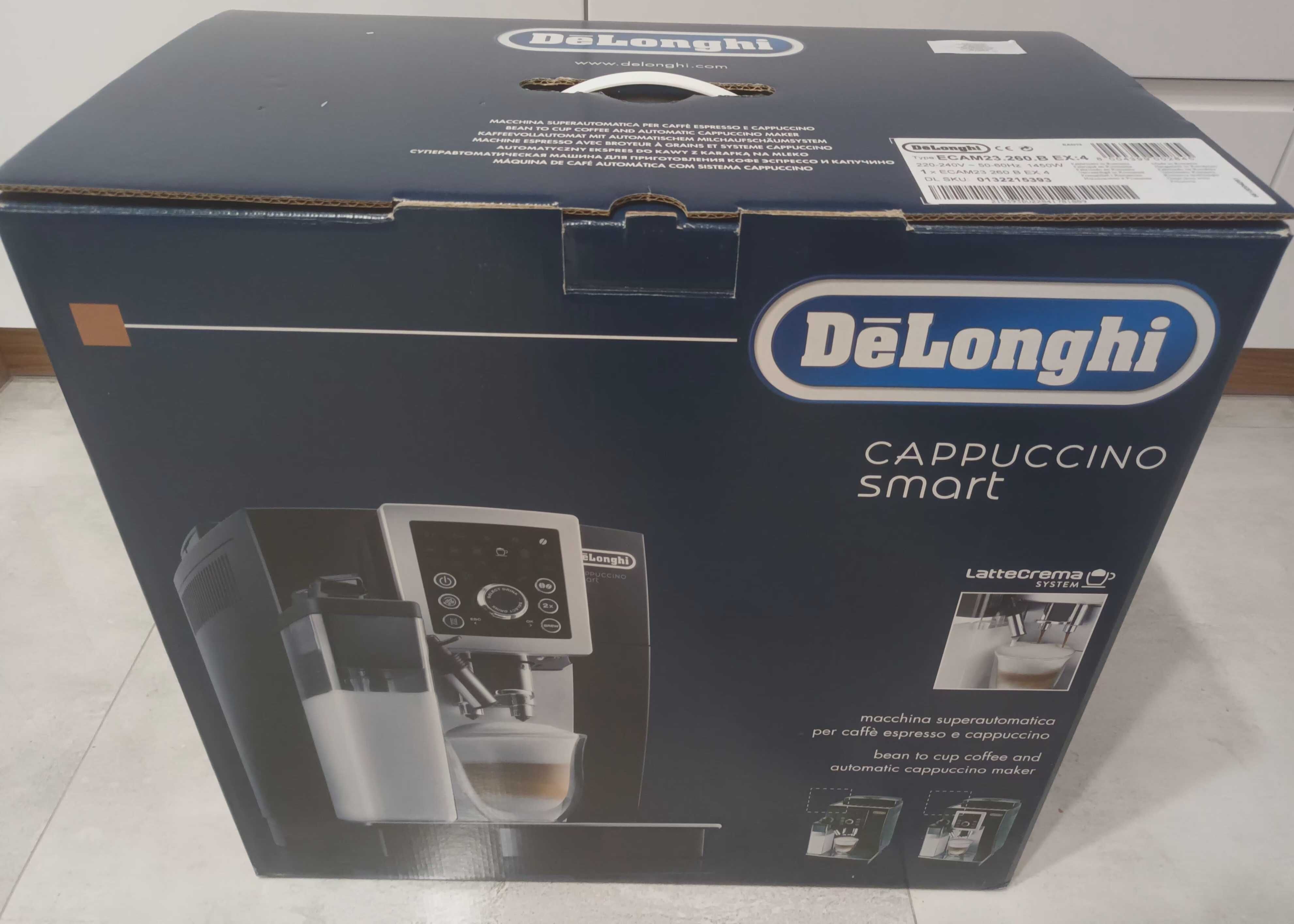 Ekspres do kawy DeLonghi Cappuccino Smart z gwarancja