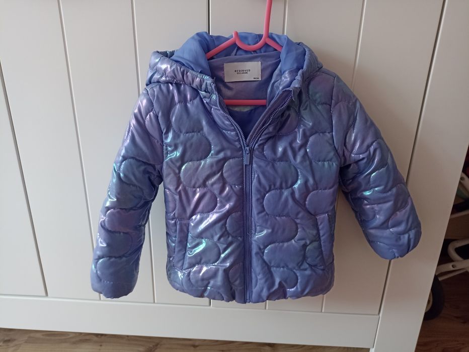 Kurtka dziecięca dla dziewczynki Reserved, rozm 110