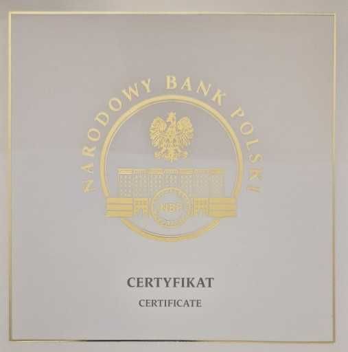 Srebny Okolicznościowy Zestaw Polskie banknoty obiegowe, nakład 3000