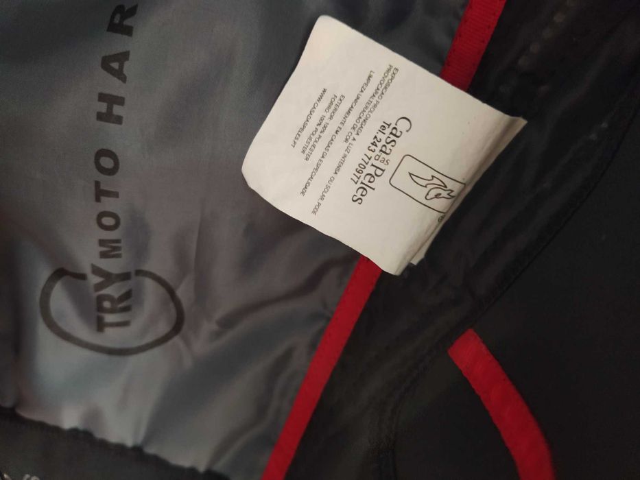 Blusão Motard Trymoto Hard Ware/Calças motard Ixon
