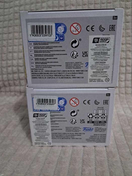 Funko pop Cow 1071 I Chicken 1072 Cartoon Network zestaw