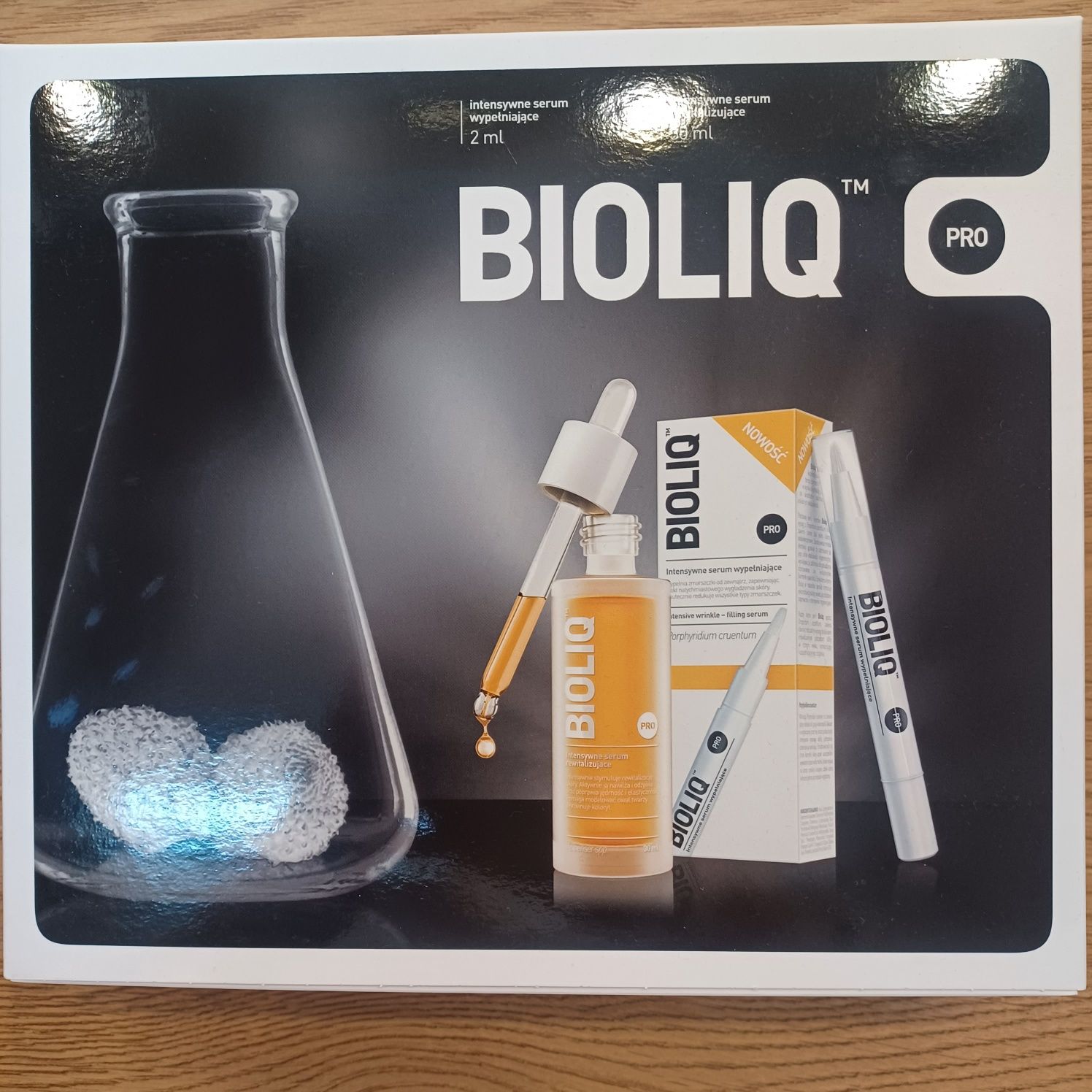Zestaw Bioliq NOWY 2 rodzaje serum - wypełniające i rewitalizujące