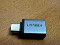 Adaptador Ugreen USB C para USB 3.0 OTG adaptador tipo C 5 Gbps fêmea