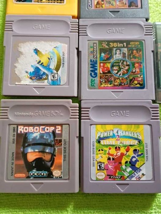 Conjunto jogos Game Boy