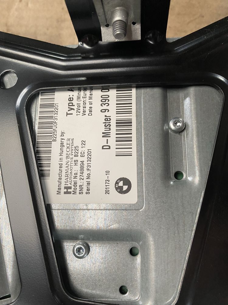 Nagłośnienie harman-kardon Logic 7 głośniki BMW f20 f30 f22
