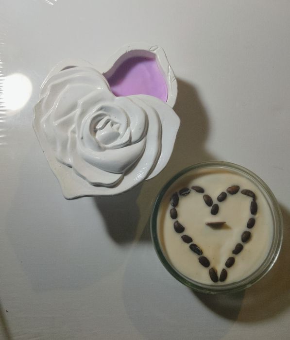 Świece sojowe bez parafinowe ,nowe ,ręcznie wykonane