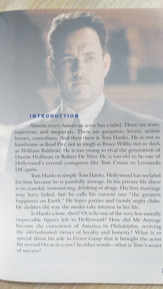Tom Hanks A short biohraphy Felberg
