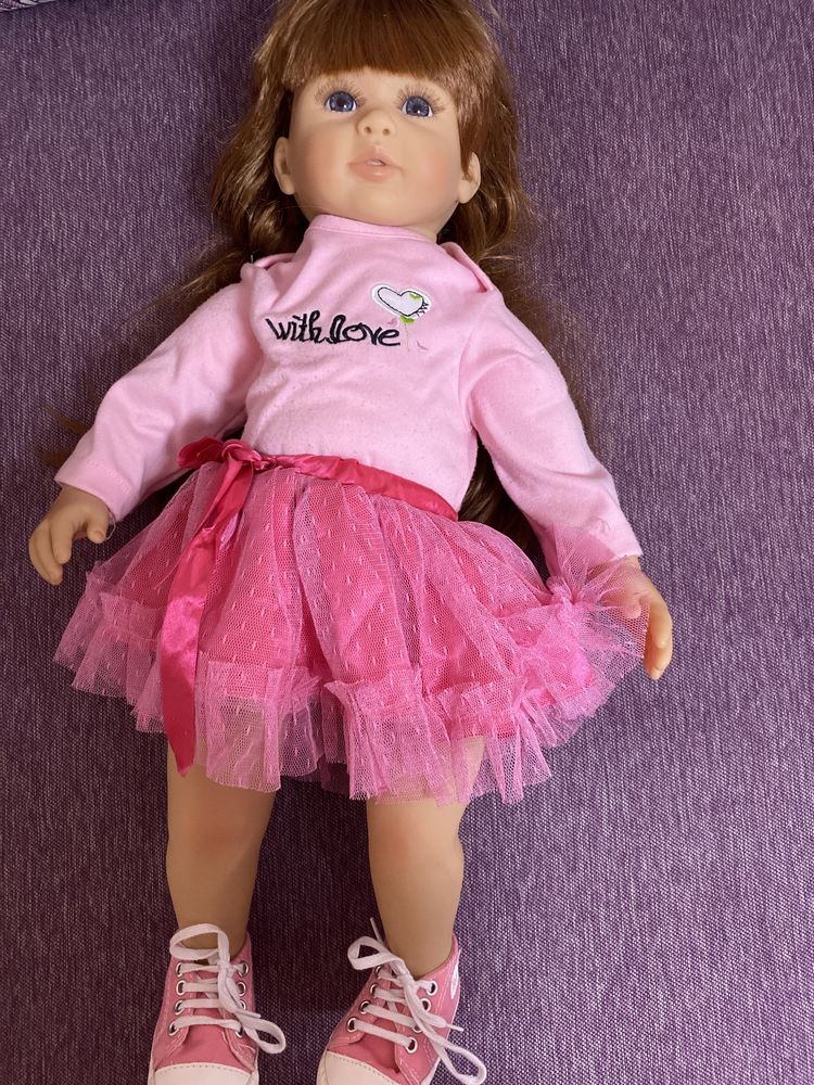 55/60cm Silicone Reborn Baby Doll Princess